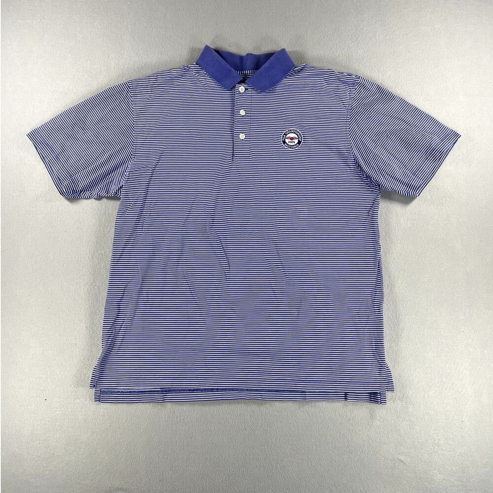 Vintage Y2K Ashworth PGA Championship Baltusrol Purple/White Mens Size Large
